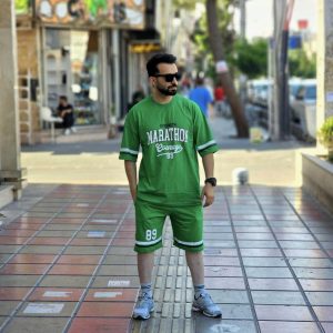 ست تیشرت و شلوارک اسپرت