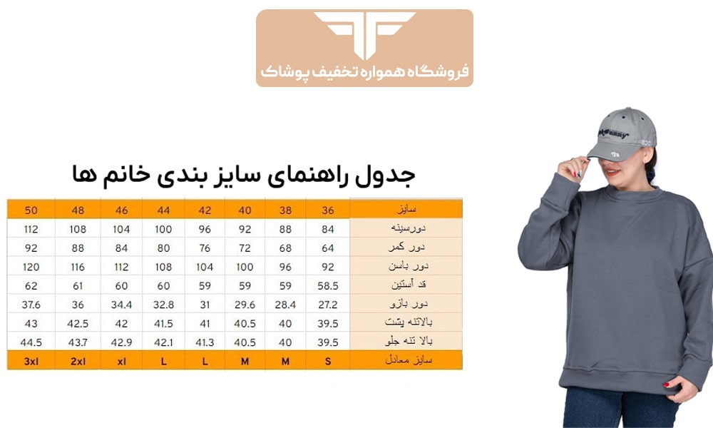 راهنمای انتخاب سایز مناسب دورس برای آقایان و خانم ها
